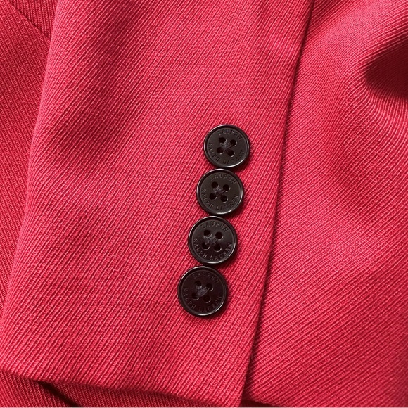 Vintage Lauren Ralph Lauren Light Wool Blend Blazer Jacket Coat Small-Medium - Picture 7 of 7